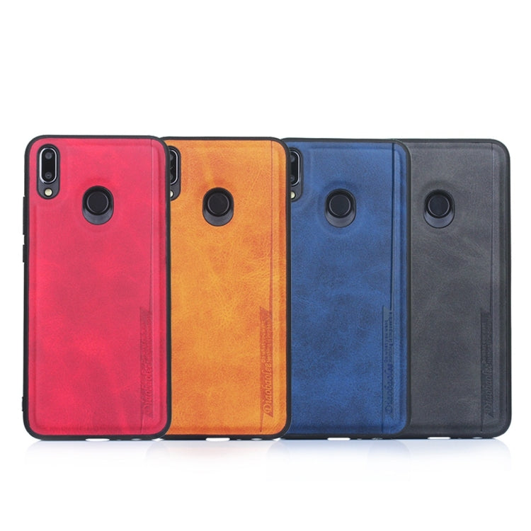 For Huawei Y9 (2019) Diaobaolee Shockproof PU + TPU Protective Case