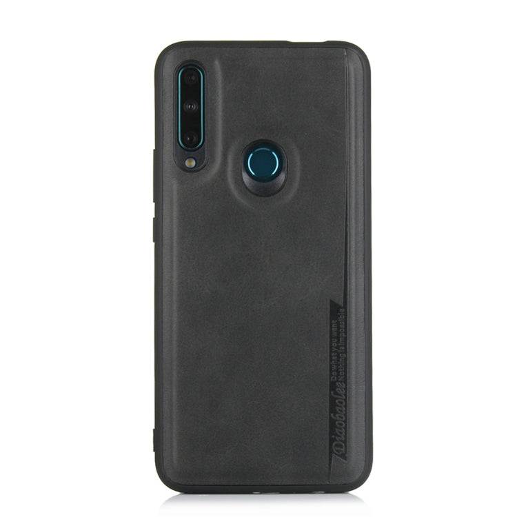 For Huawei Enjoy 10 Plus Diaobaolee Shockproof PU + TPU Protective Case