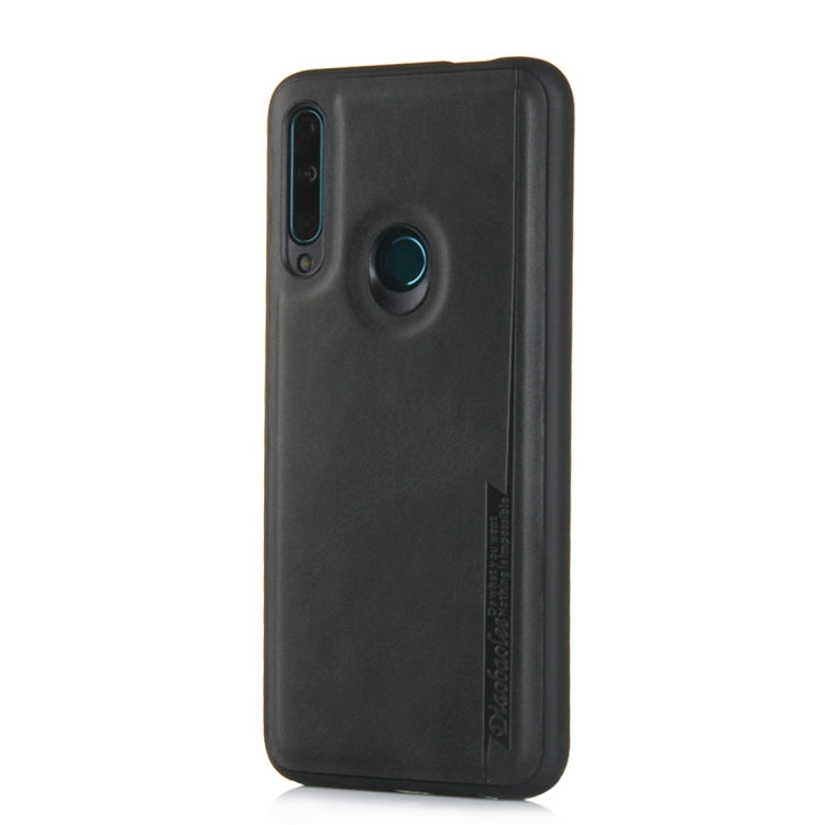 For Huawei Enjoy 10 Plus Diaobaolee Shockproof PU + TPU Protective Case