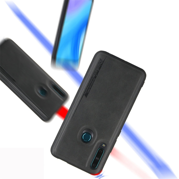 For Huawei Enjoy 10 Plus Diaobaolee Shockproof PU + TPU Protective Case