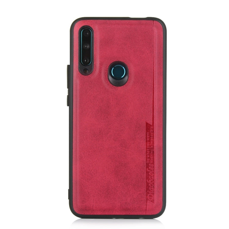 For Huawei Enjoy 10 Plus Diaobaolee Shockproof PU + TPU Protective Case
