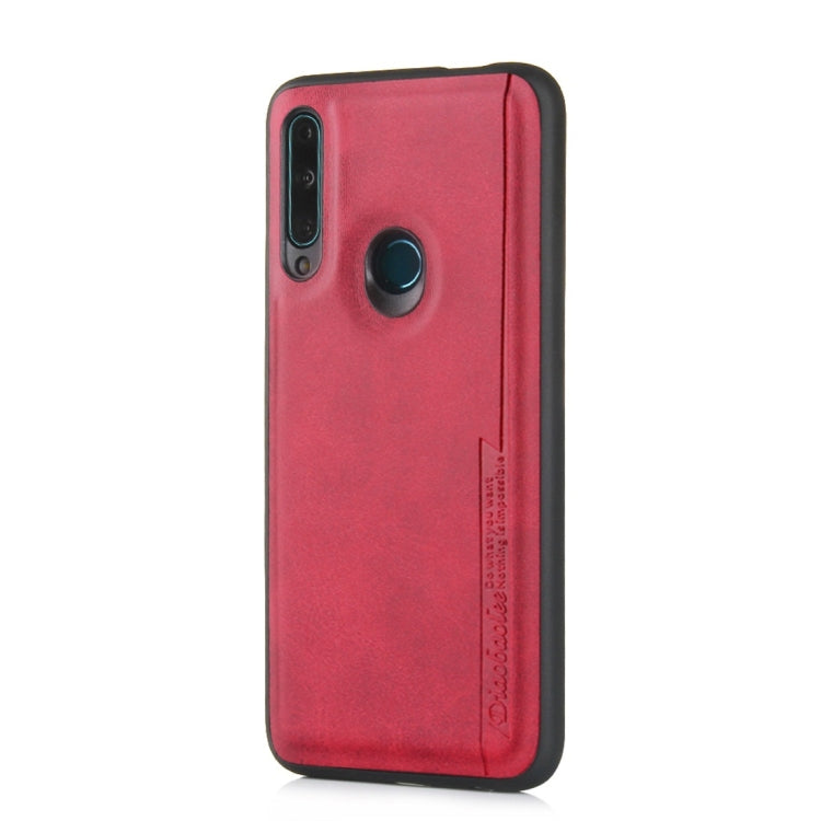 For Huawei Enjoy 10 Plus Diaobaolee Shockproof PU + TPU Protective Case