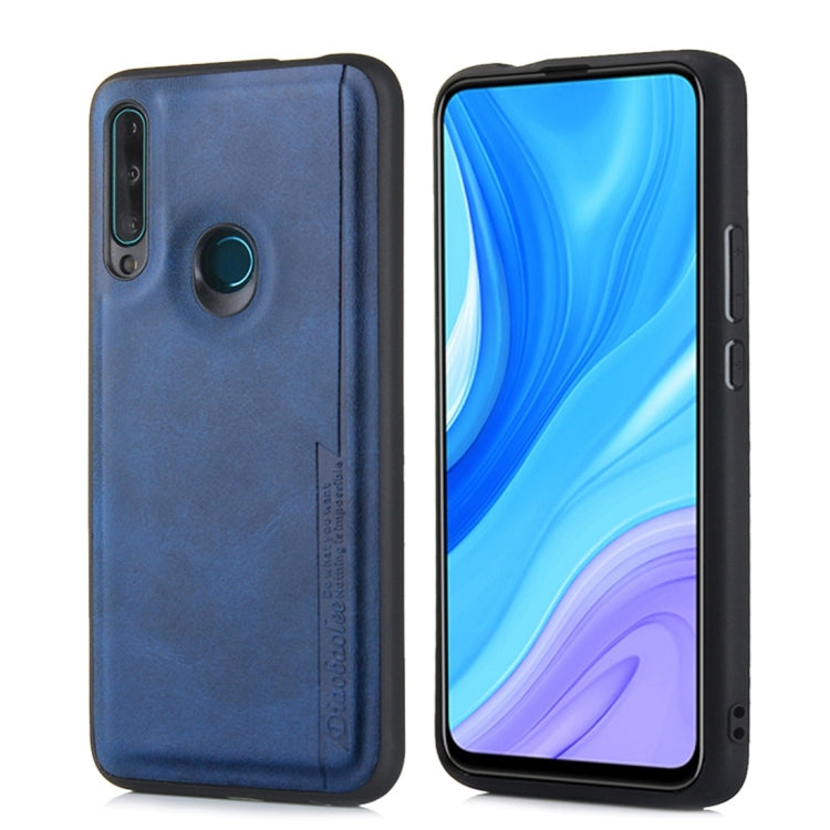 For Huawei Enjoy 10 Plus Diaobaolee Shockproof PU + TPU Protective Case