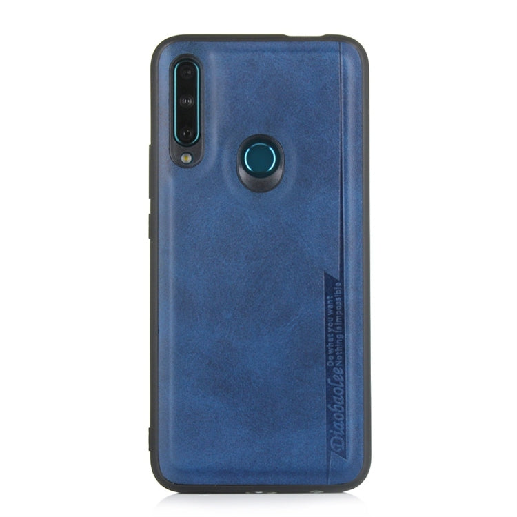 For Huawei Enjoy 10 Plus Diaobaolee Shockproof PU + TPU Protective Case