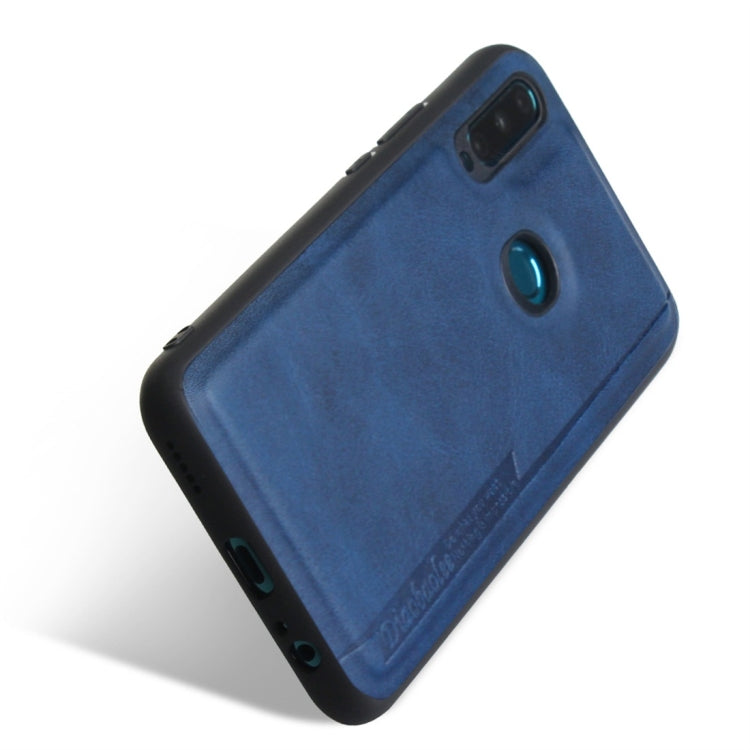 For Huawei Enjoy 10 Plus Diaobaolee Shockproof PU + TPU Protective Case