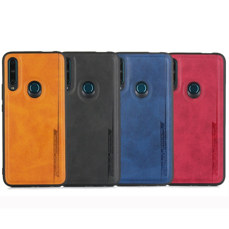 For Huawei Enjoy 10 Plus Diaobaolee Shockproof PU + TPU Protective Case