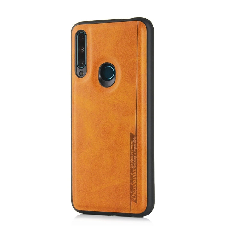 For Huawei Enjoy 10 Plus Diaobaolee Shockproof PU + TPU Protective Case