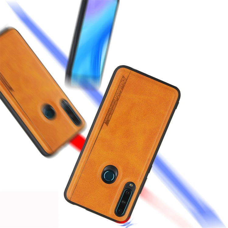 For Huawei Enjoy 10 Plus Diaobaolee Shockproof PU + TPU Protective Case