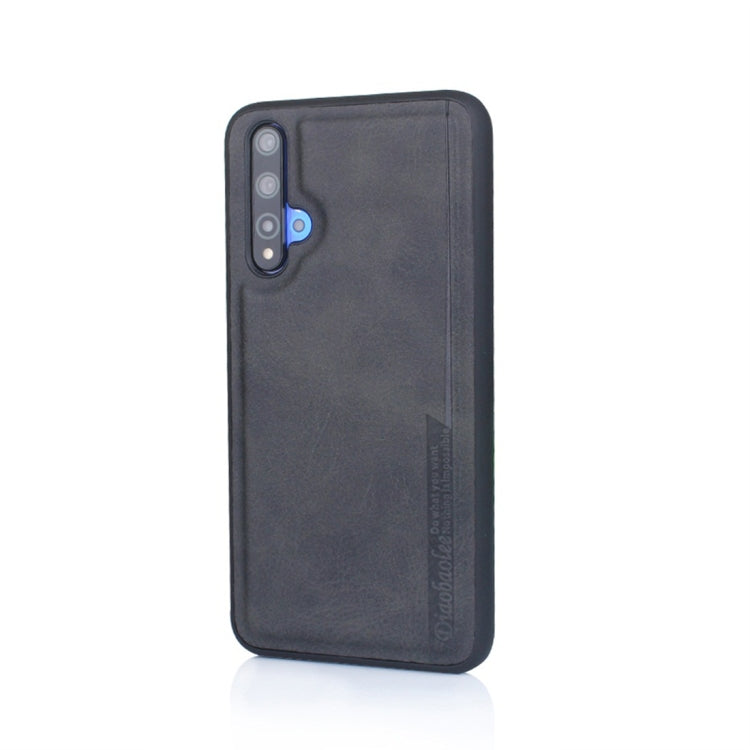 For Huawei Honor 20 Diaobaolee Shockproof PU + TPU Protective Case
