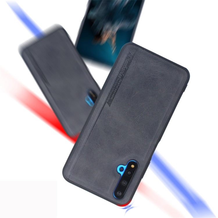 For Huawei Honor 20 Diaobaolee Shockproof PU + TPU Protective Case