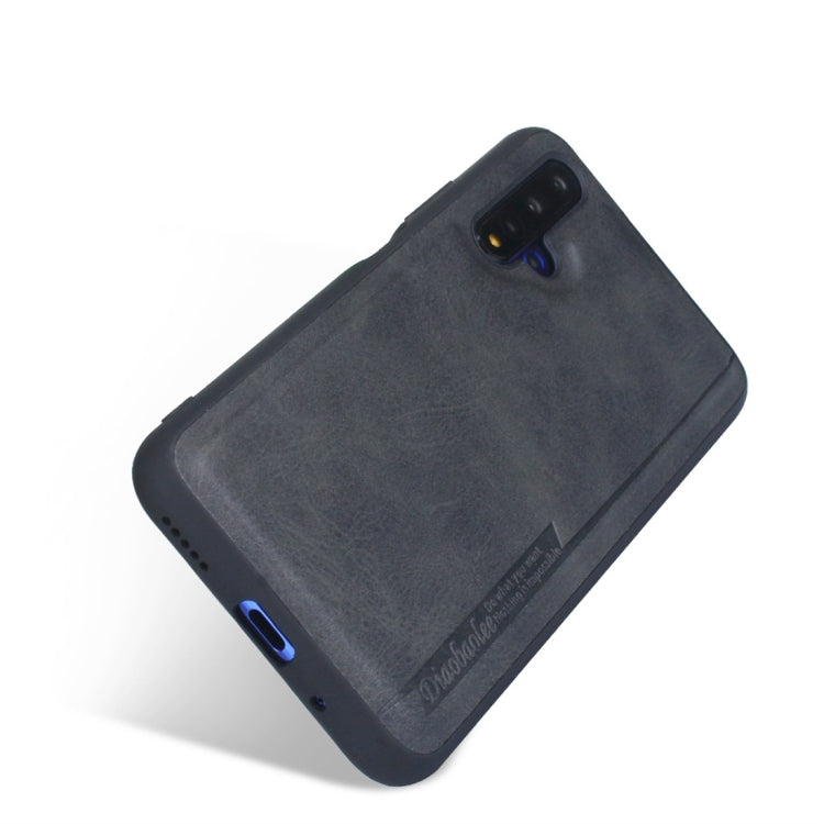 For Huawei Honor 20 Diaobaolee Shockproof PU + TPU Protective Case