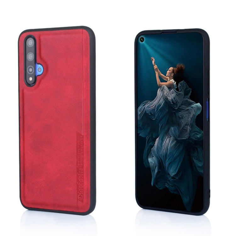 For Huawei Honor 20 Diaobaolee Shockproof PU + TPU Protective Case