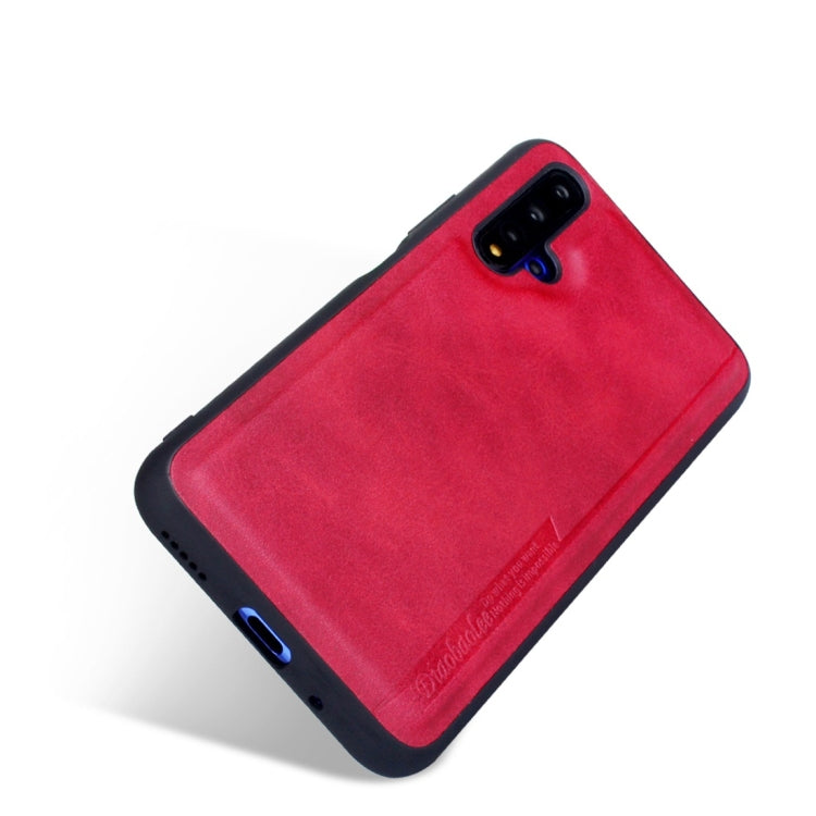 For Huawei Honor 20 Diaobaolee Shockproof PU + TPU Protective Case
