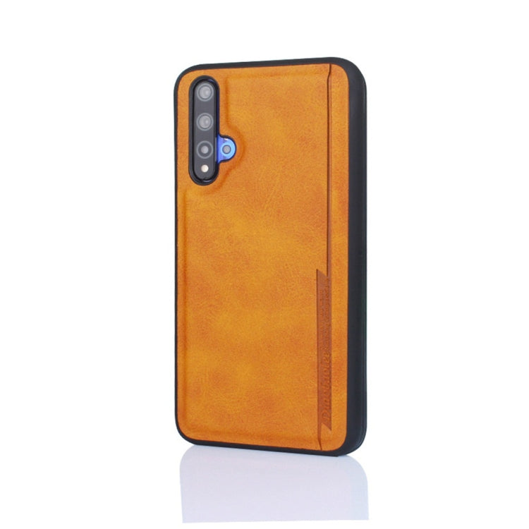 For Huawei Honor 20 Diaobaolee Shockproof PU + TPU Protective Case