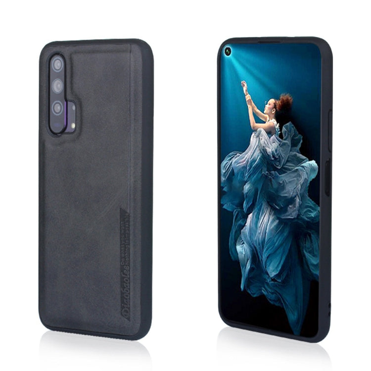 For Huawei Honor 20 Pro Diaobaolee Shockproof PU + TPU Protective Case