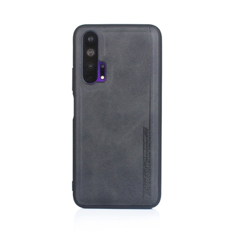 For Huawei Honor 20 Pro Diaobaolee Shockproof PU + TPU Protective Case