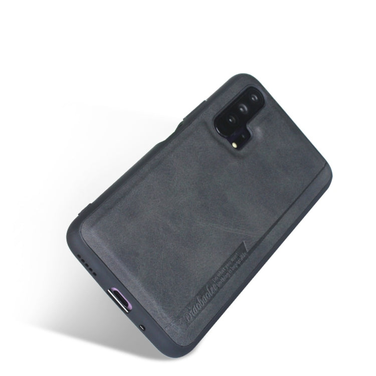 For Huawei Honor 20 Pro Diaobaolee Shockproof PU + TPU Protective Case