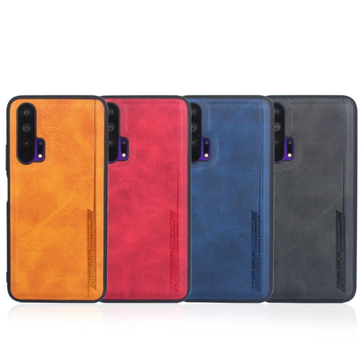 For Huawei Honor 20 Pro Diaobaolee Shockproof PU + TPU Protective Case