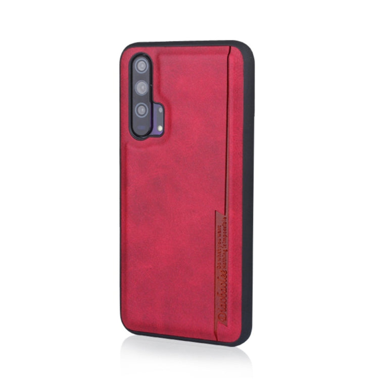 For Huawei Honor 20 Pro Diaobaolee Shockproof PU + TPU Protective Case