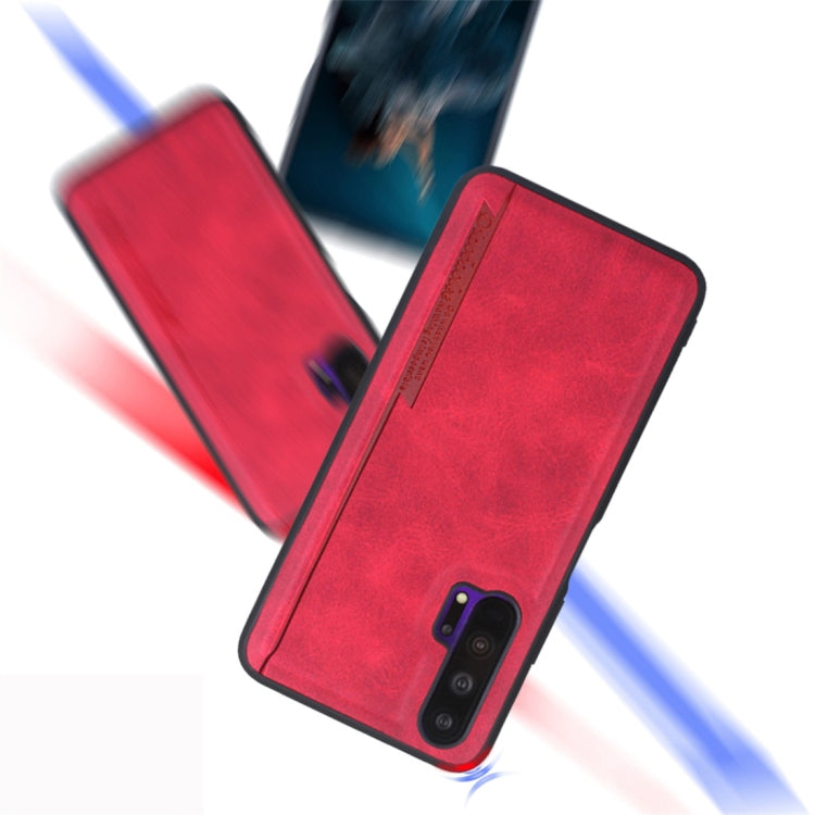 For Huawei Honor 20 Pro Diaobaolee Shockproof PU + TPU Protective Case