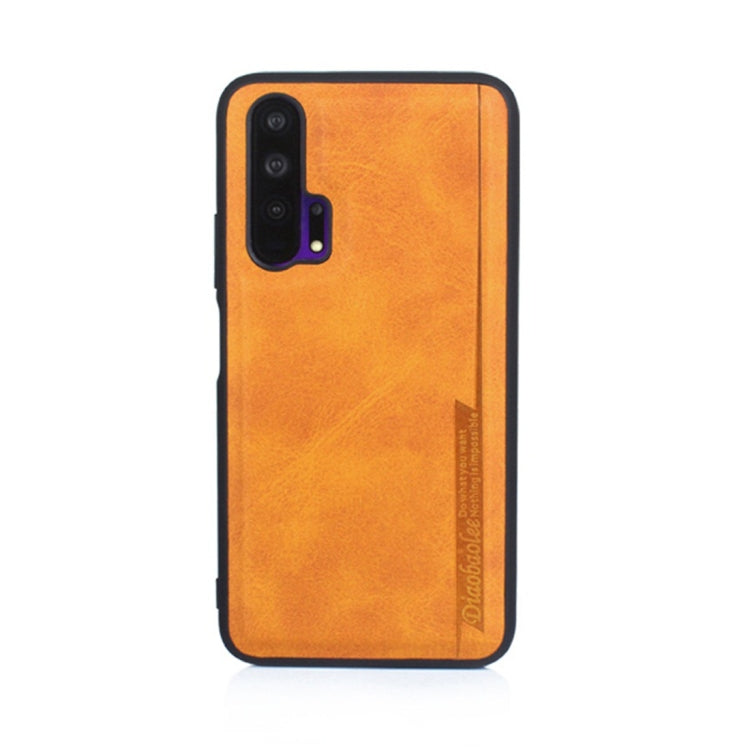 For Huawei Honor 20 Pro Diaobaolee Shockproof PU + TPU Protective Case