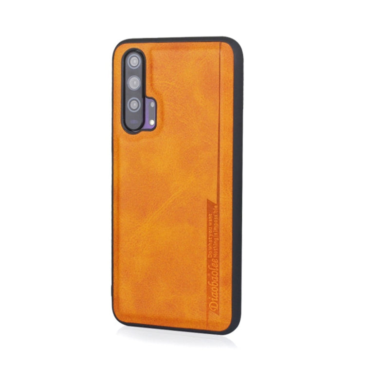 For Huawei Honor 20 Pro Diaobaolee Shockproof PU + TPU Protective Case