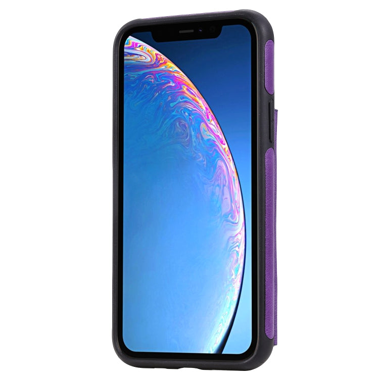 For iPhone 11 Pro Solid Color Double Buckle Zipper Shockproof Protective Case