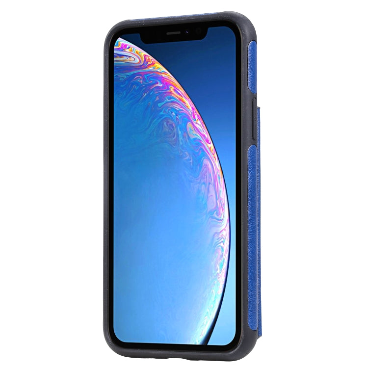 For iPhone 11 Pro Solid Color Double Buckle Zipper Shockproof Protective Case