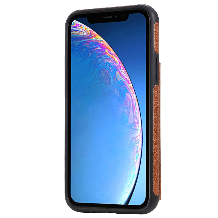 For iPhone 11 Pro Solid Color Double Buckle Zipper Shockproof Protective Case