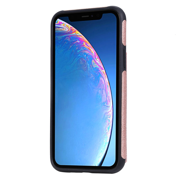 For iPhone 11 Pro Solid Color Double Buckle Zipper Shockproof Protective Case