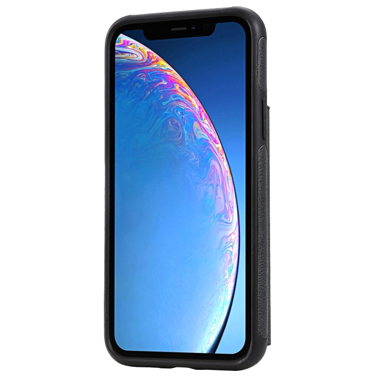For iPhone 11 Pro Solid Color Double Buckle Zipper Shockproof Protective Case