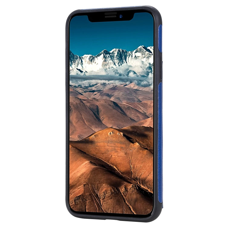 For iPhone 11 Pro Max Solid Color Double Buckle Zipper Shockproof Protective Case