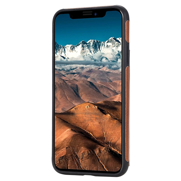 For iPhone 11 Pro Max Solid Color Double Buckle Zipper Shockproof Protective Case