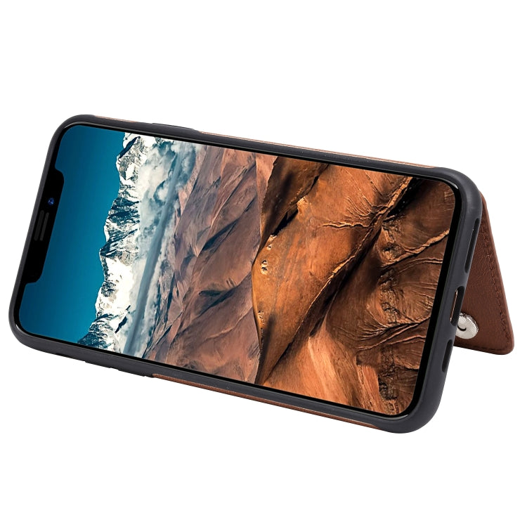 For iPhone 11 Pro Max Solid Color Double Buckle Zipper Shockproof Protective Case