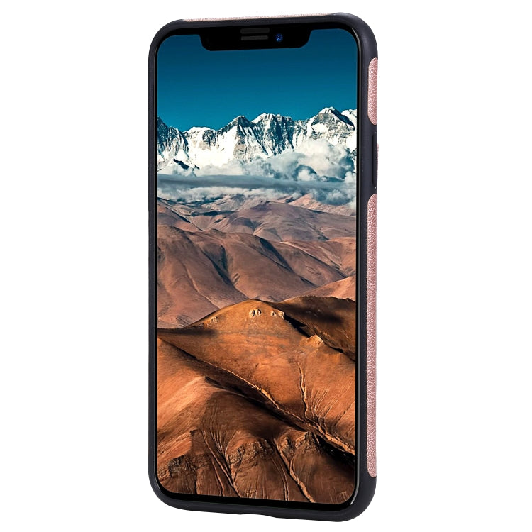 For iPhone 11 Pro Max Solid Color Double Buckle Zipper Shockproof Protective Case
