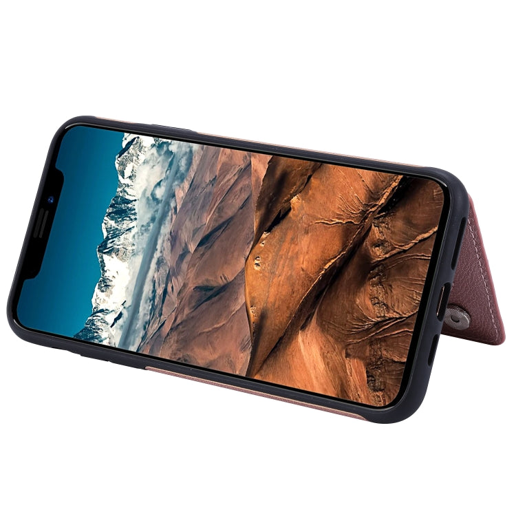 For iPhone 11 Pro Max Solid Color Double Buckle Zipper Shockproof Protective Case