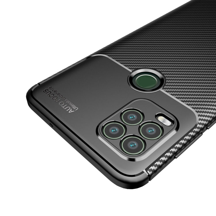 For Motorola Moto G Stylus 2021 5G Carbon Fiber Texture Shockproof TPU Case
