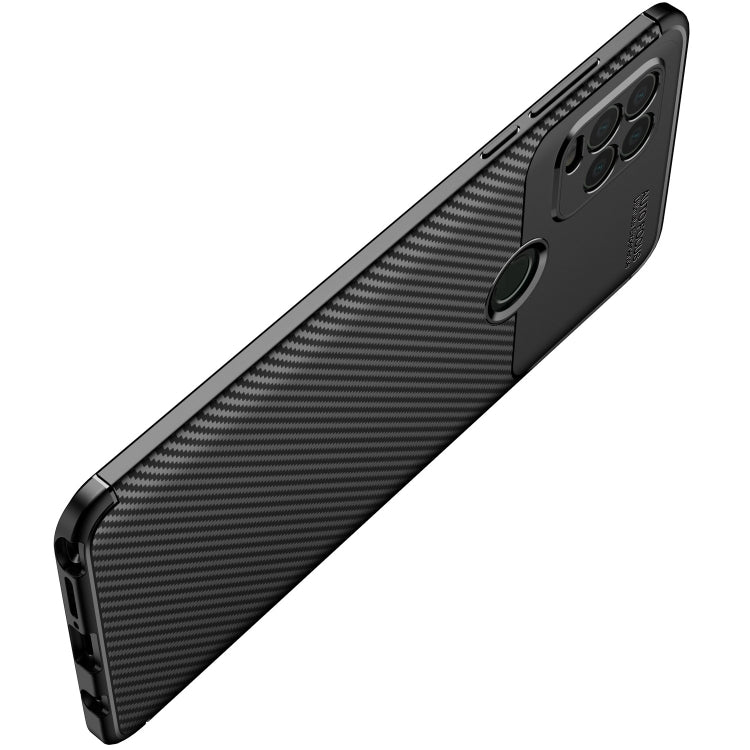 For Motorola Moto G Stylus 2021 5G Carbon Fiber Texture Shockproof TPU Case