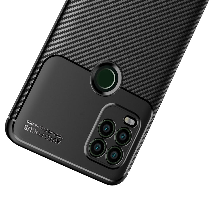 For Motorola Moto G Stylus 2021 5G Carbon Fiber Texture Shockproof TPU Case