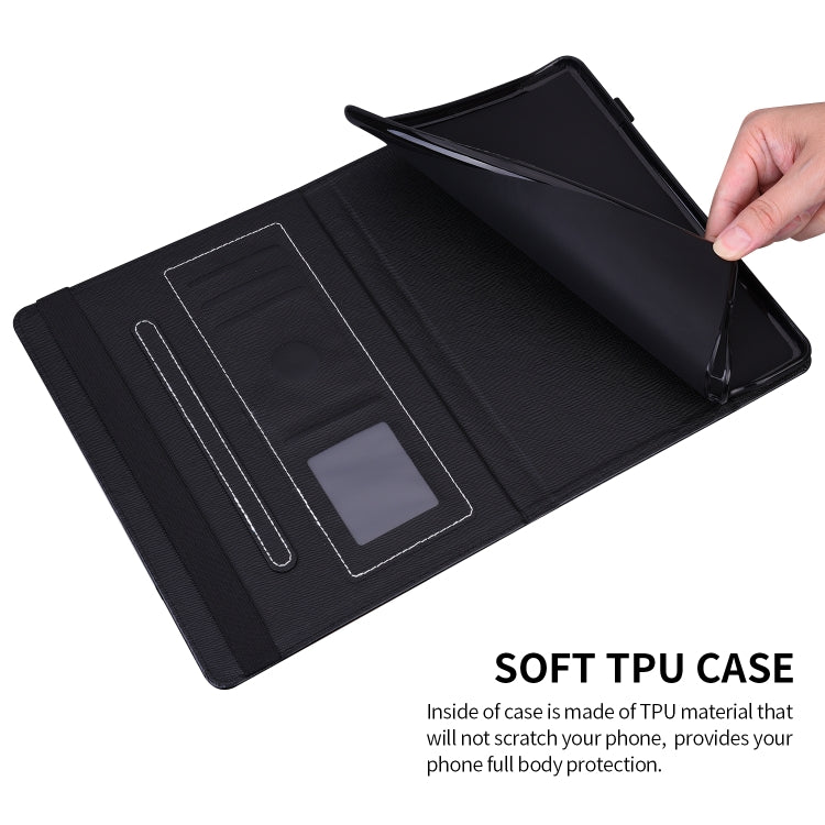 For Amazon Fire HD 10 / 10 Plus (2021) Peacock Tail Embossing Pattern Horizontal Flip Leather Case with Holder & Anti Skid Strip & Card Slots
