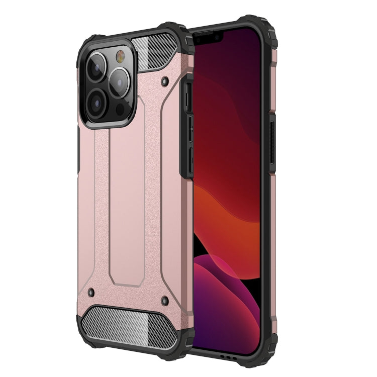 For iPhone 13 Pro Max Magic Armor TPU + PC Combination Case