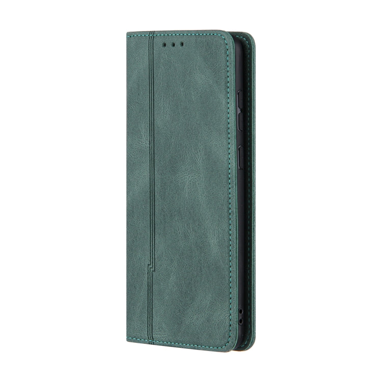 For Samsung Galaxy S20 FE Skin Feel Pressure Line Magnetic Horizontal Flip Leather Case with Holder & Card Slot & Wallet & Photo Frame