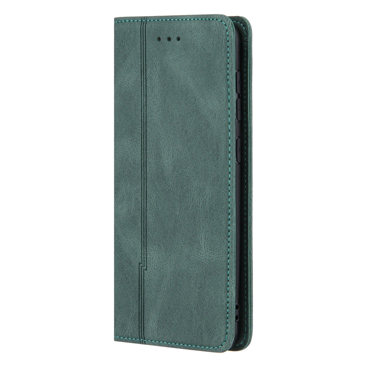 For Samsung Galaxy A50 / A30s / A50s Skin Feel Pressure Line Magnetic Horizontal Flip Leather Case with Holder & Card Slot & Wallet & Photo Frame