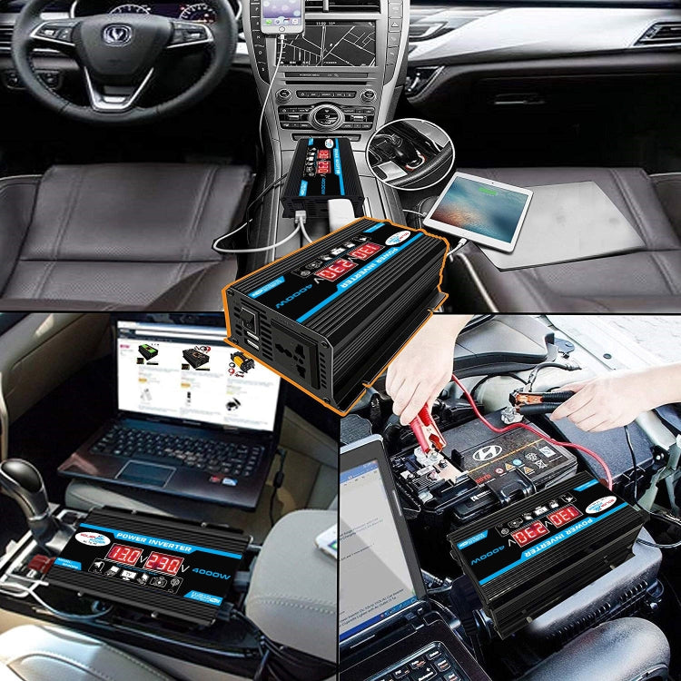 Tang II Generation 12V to 110V 4000W Car Power Inverter