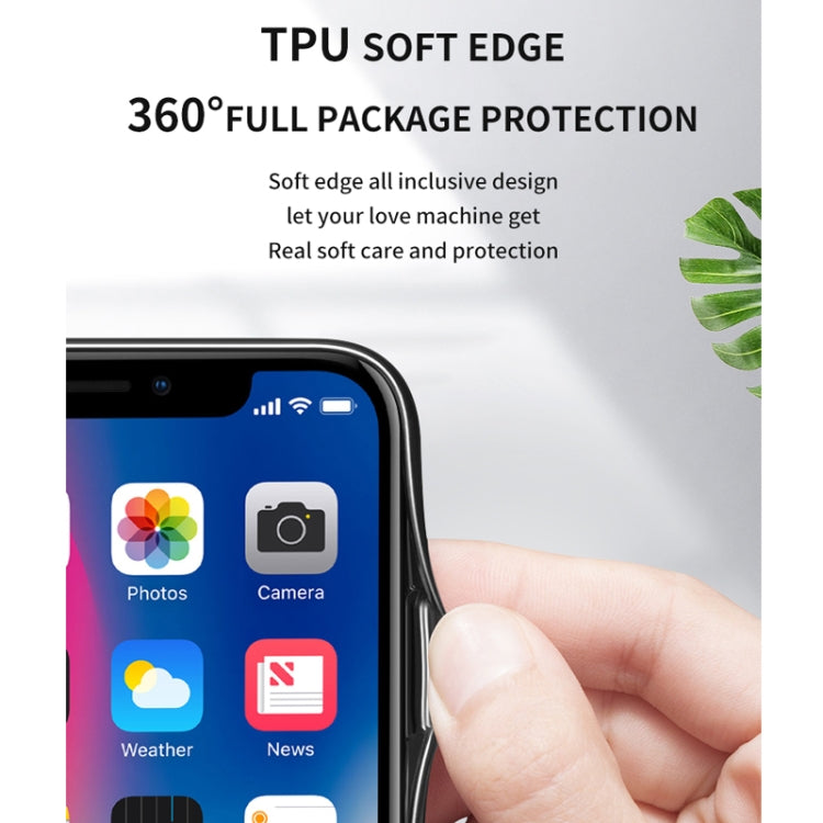 For LG V60 ThinQ 5G Starry Sky Painted Tempered Glass TPU Shockproof Protective Case