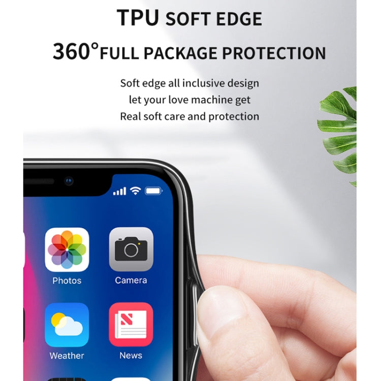 For Google Pixel 3a Starry Sky Painted Tempered Glass TPU Shockproof Protective Case