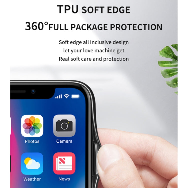 For Google Pixel 4a Starry Sky Painted Tempered Glass TPU Shockproof Protective Case