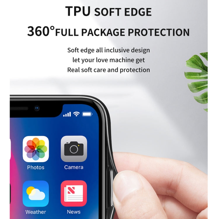 For Google Pixel 5a 5G Starry Sky Painted Tempered Glass TPU Shockproof Protective Case