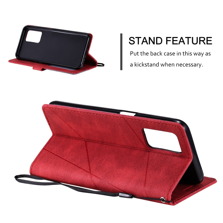 For OPPO Realme V13 5G Skin Feel Splicing Horizontal Flip Leather Case with Holder & Card Slots & Wallet & Photo Frame