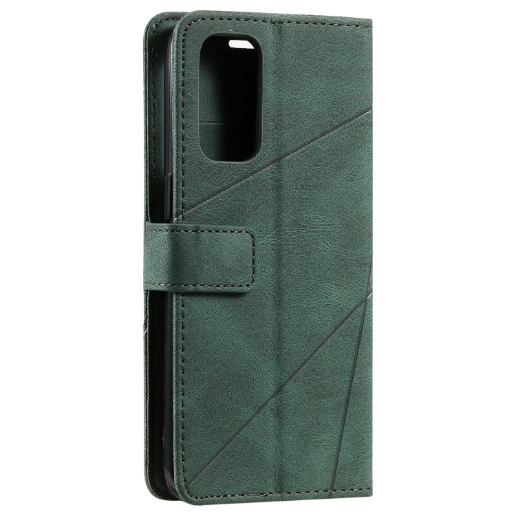 For OPPO Reno5 5G Skin Feel Splicing Horizontal Flip Leather Case with Holder & Card Slots & Wallet & Photo Frame